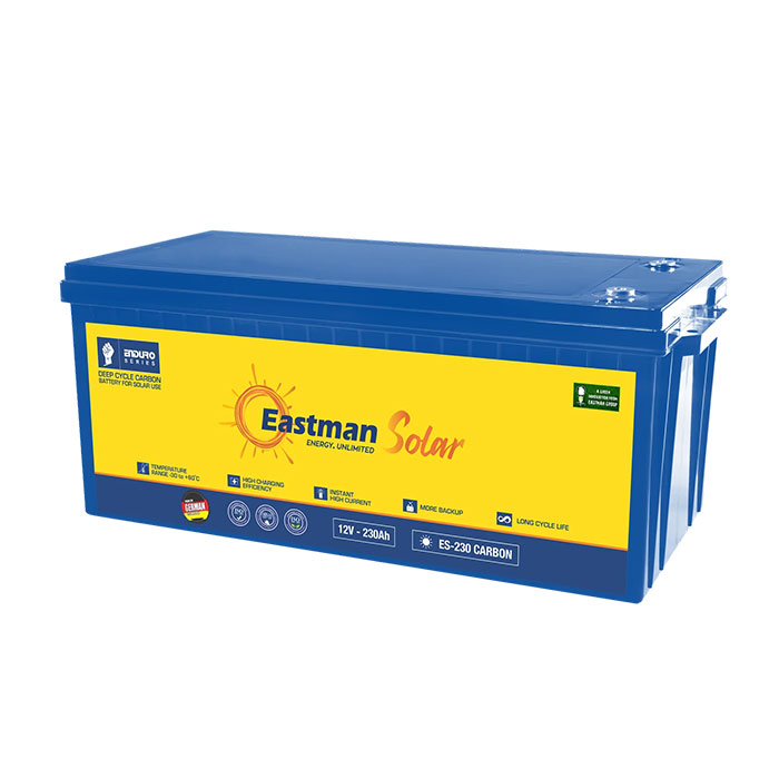 Eastman 200Ah 12V Carbon Lead Acid Deep Cycle Battery - Solar Store East Africa